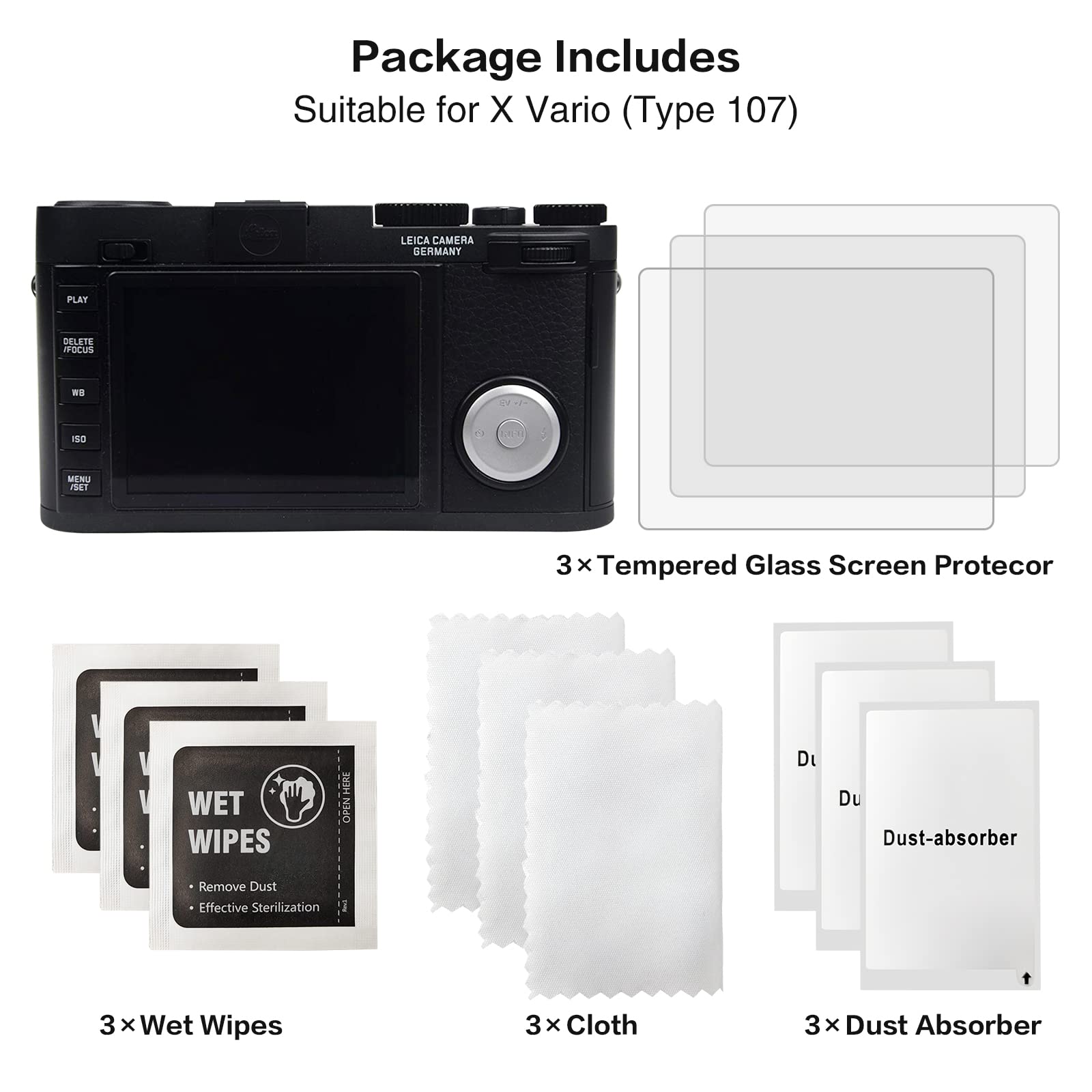 Pellicola Vetro Temperato Per Leica M11 - Anti-Graffio E Anti-Impronte - Foto 2