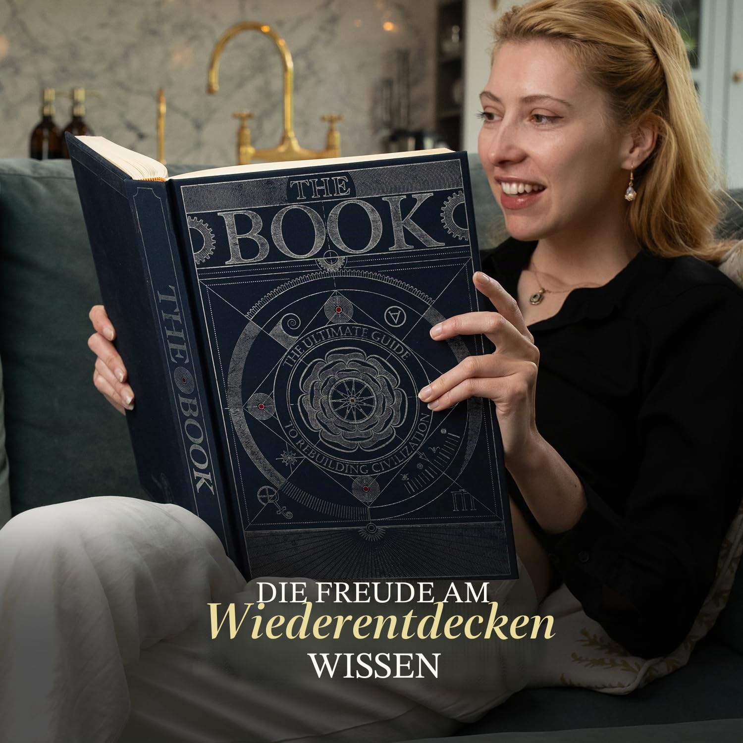 HUNGRY MINDS The Book in a Gift Box The Ultimate Guide to Rebuilding a Civilization - Inspirational Science Books for Adults - Wissensenzyklopädie mit über 400 Seiten