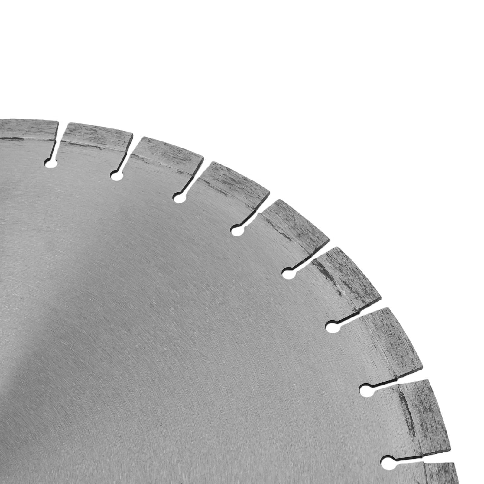 Eujgoov 20-calowy Diamentowy Brzeszczot do Betonu o średnicy 500 Mm z 2-calowym Trzpieniem, wysokość 15 Mm, 5400 obr./min., do Cięcia na Mokro i na Sucho Bloczków Betonowych z Cegły