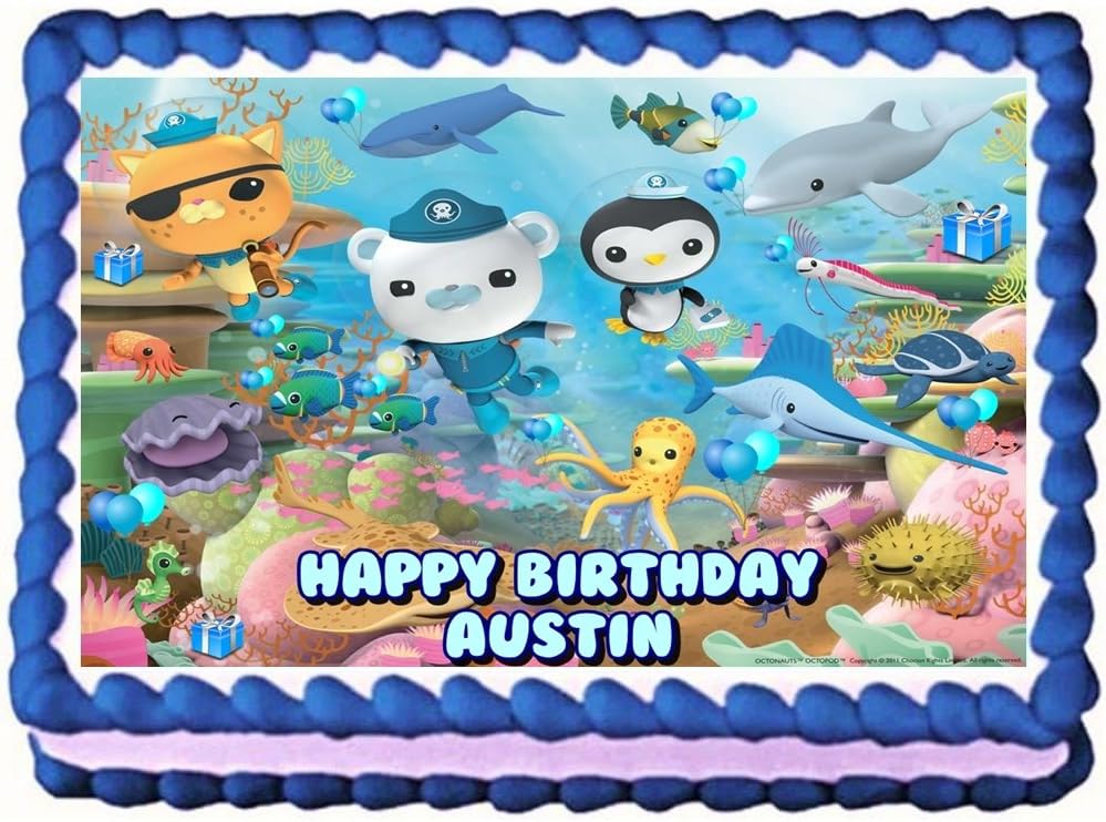 Sweet Candy Kisses-Octonauts Edible Image Frosting Sheet/cake Topper