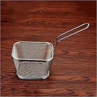 Kosz Do Smażenia Najlepsze Naczynia Frytki Kosze Do Smażenia Kosz Ze Stali Nierdzewnej Mini Do Smażonej Żywności Wielofunkcyjne Przybory Kuchenne Gotowanie Frytownica Z Koszem