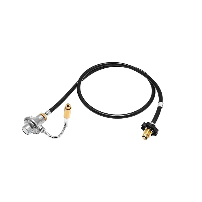 Buy LS'BABQ 5 Ft Propane Adapter Hose 1 Ib to 20 Ib Converter and Gas