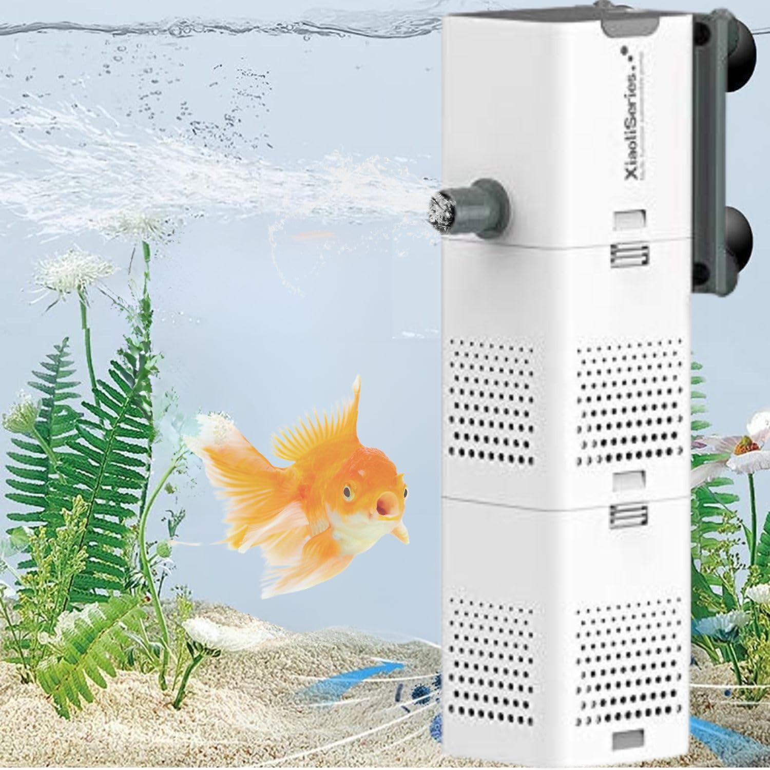 VAYINATO® XQP-1500F Multi-Function Submersible Filtration Pump For Aquarium Fish Tank | Silent Design | 20 Watts | 1500L/H | Suitable For 3-4 Feet Tank (B0CHJJCDGM) Amazon Price History, Amazon Price Tracker