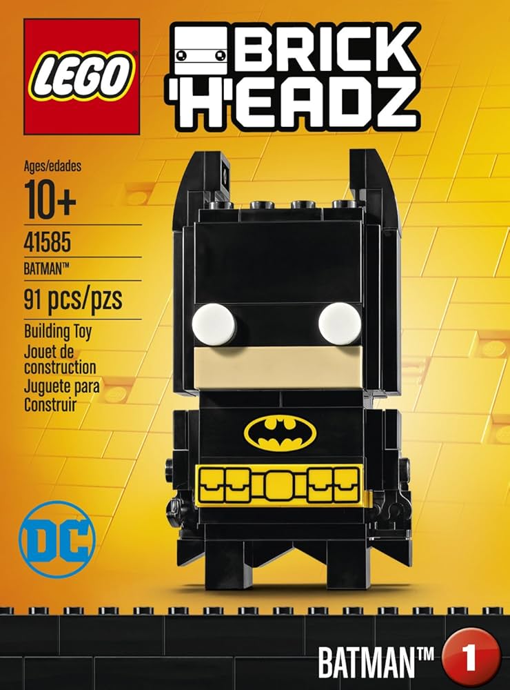 Amazon.co.jp: レゴ 41585 ブリックヘッズ バットマン : おもちゃ