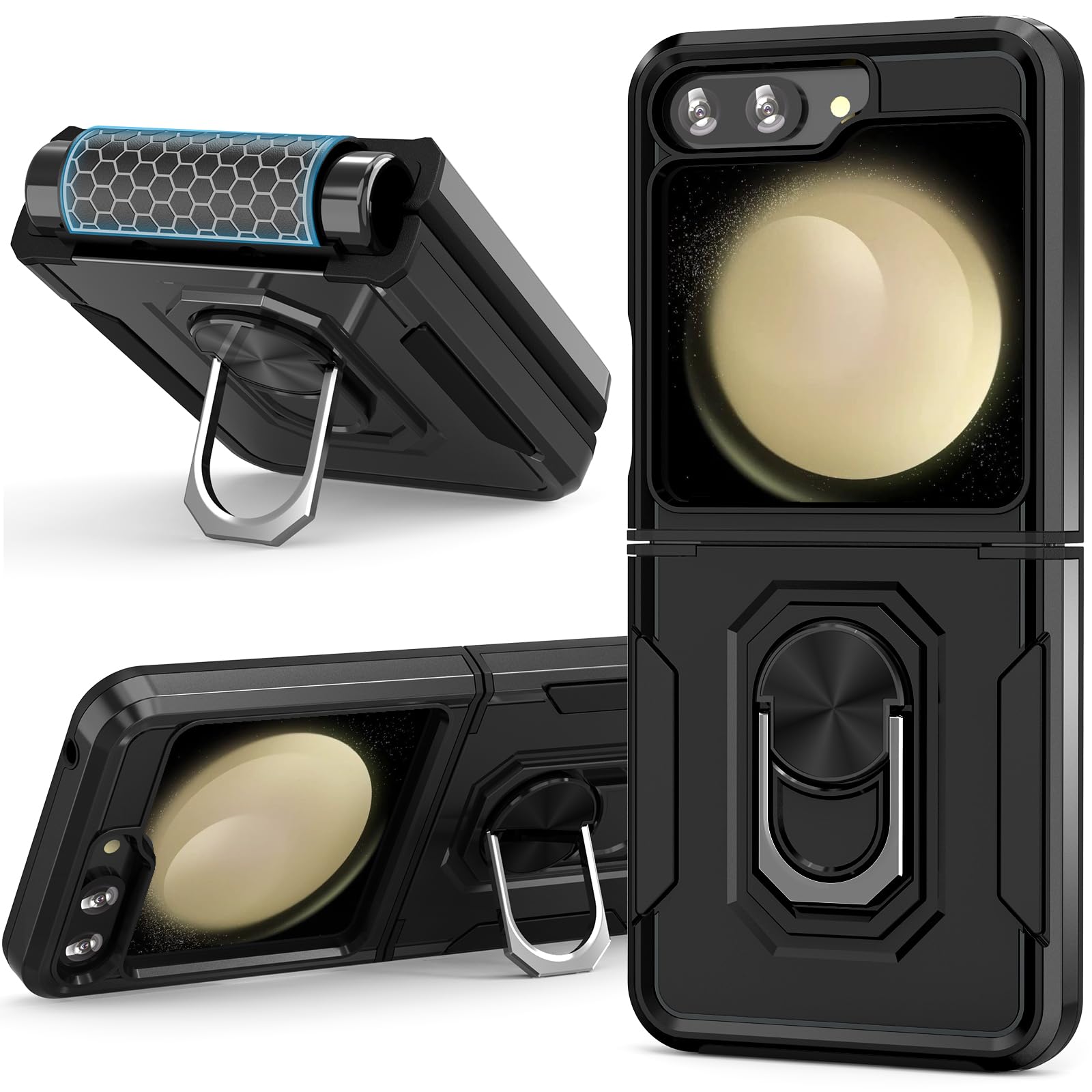 Amazon.com: UKLCCU Phone Case for Samsung Z Flip 5 Case for