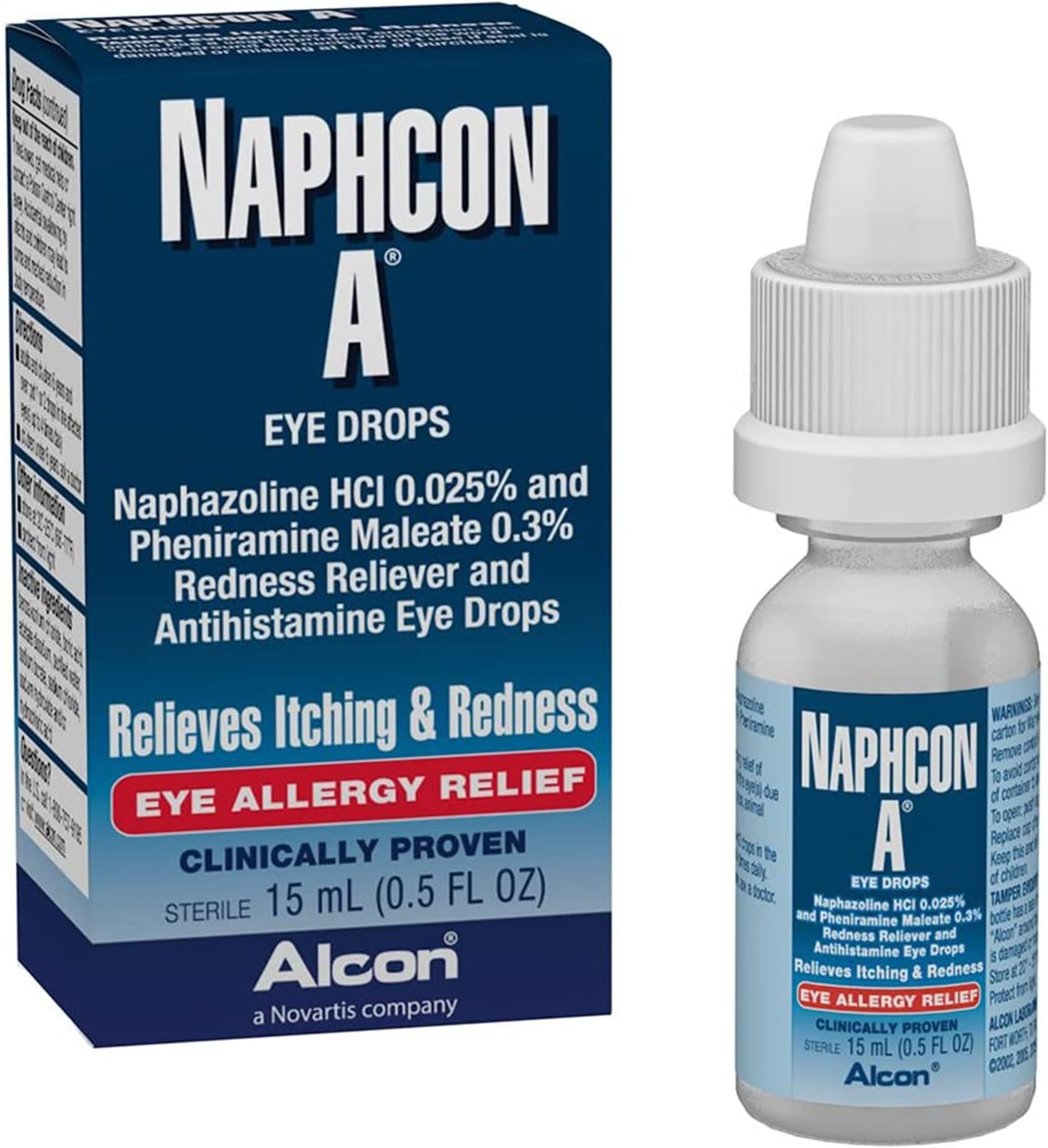 Naphcon A Allergy Eye Relief 0.5 oz.Eye Drops, 1 Ct