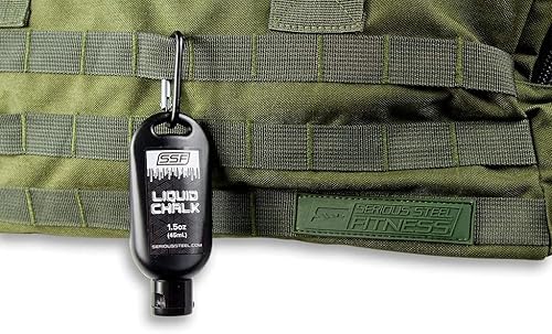 Miniatura 8 de SERIOUS STEEL FITNESS Tiza líquidatiza líquida para levantamiento de pesas (1.5 oz  1.5 fl oz) para levantamiento de pesas, escalada en roca, tiza