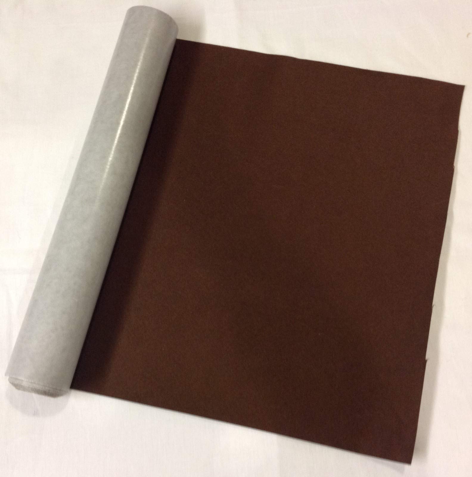 celloexpress - Self-Adhesive Length - 100% Acrylic Craft Felt Lengths for Crafting, and Soft Toy Making - Dark Sienna Brown, 1/2m (50cm x 45cm)
