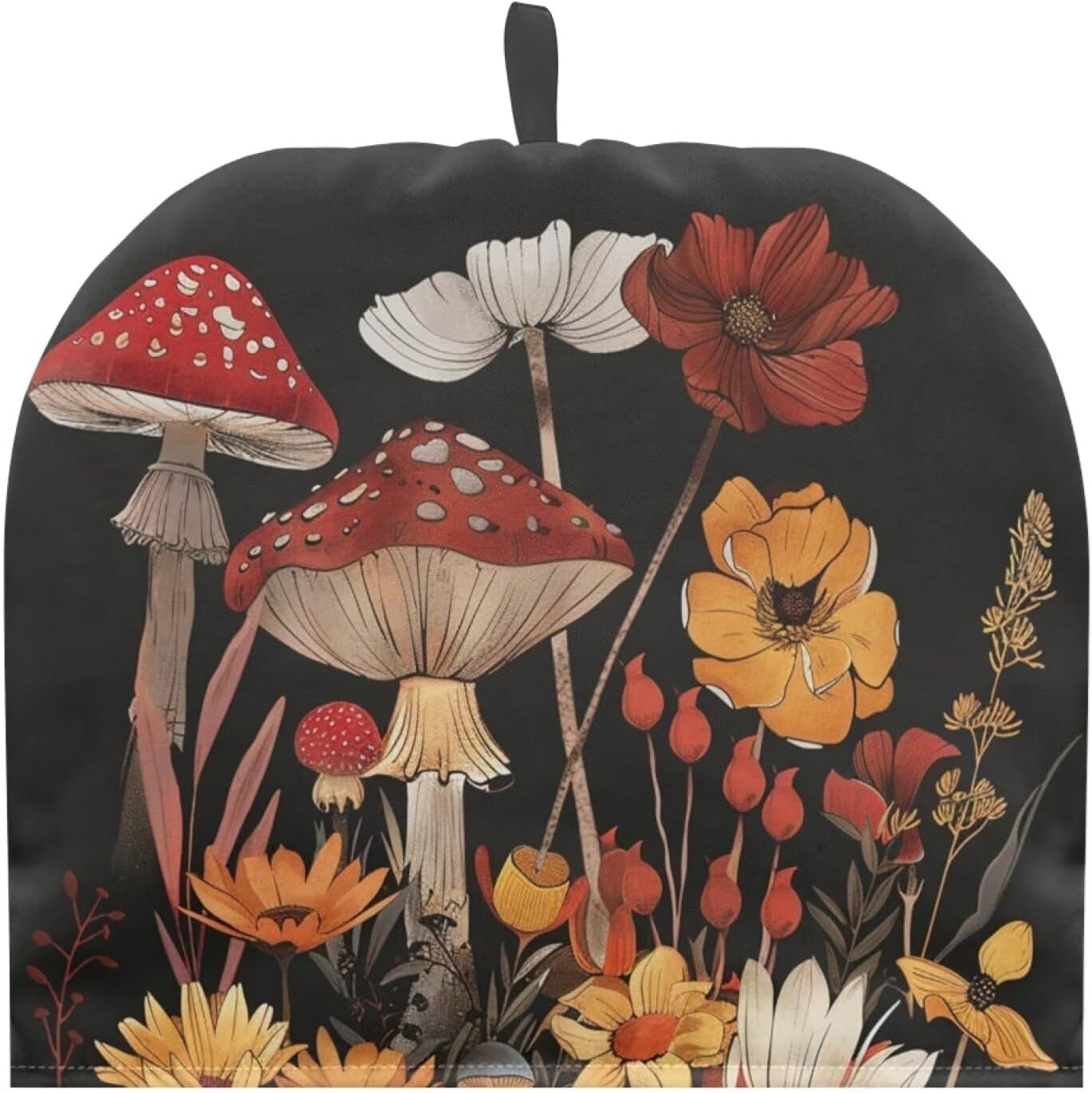 ZOUTAIRONG Flowers Tea Cosy for Teapot Tea Cozy Kitchen Accessory Extra Thick Wadding Tea Pot Purple Teapot Cozy for English Tea Sets Machine Washable