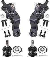 Vista 24 de Detroit Axle - Conjunto de juntas esféricas delanteras de 4 piezas para Dodge Ram 2500 3500 2003-2013, 2004 2005 2006 2007 2008 2009 2010 2011 2012