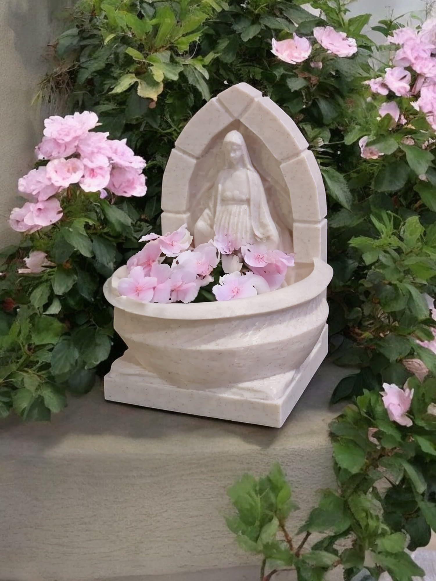 Amazon.com : Virgin Mary Planter Bowl, Church Flower Pot
