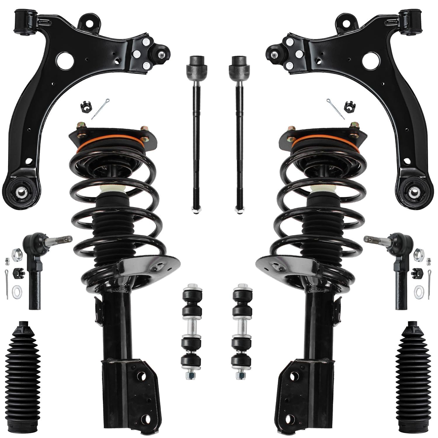 Detroit Axle - 12pc Front End Suspension Kit for 04-08 Pontiac Grand Prix
