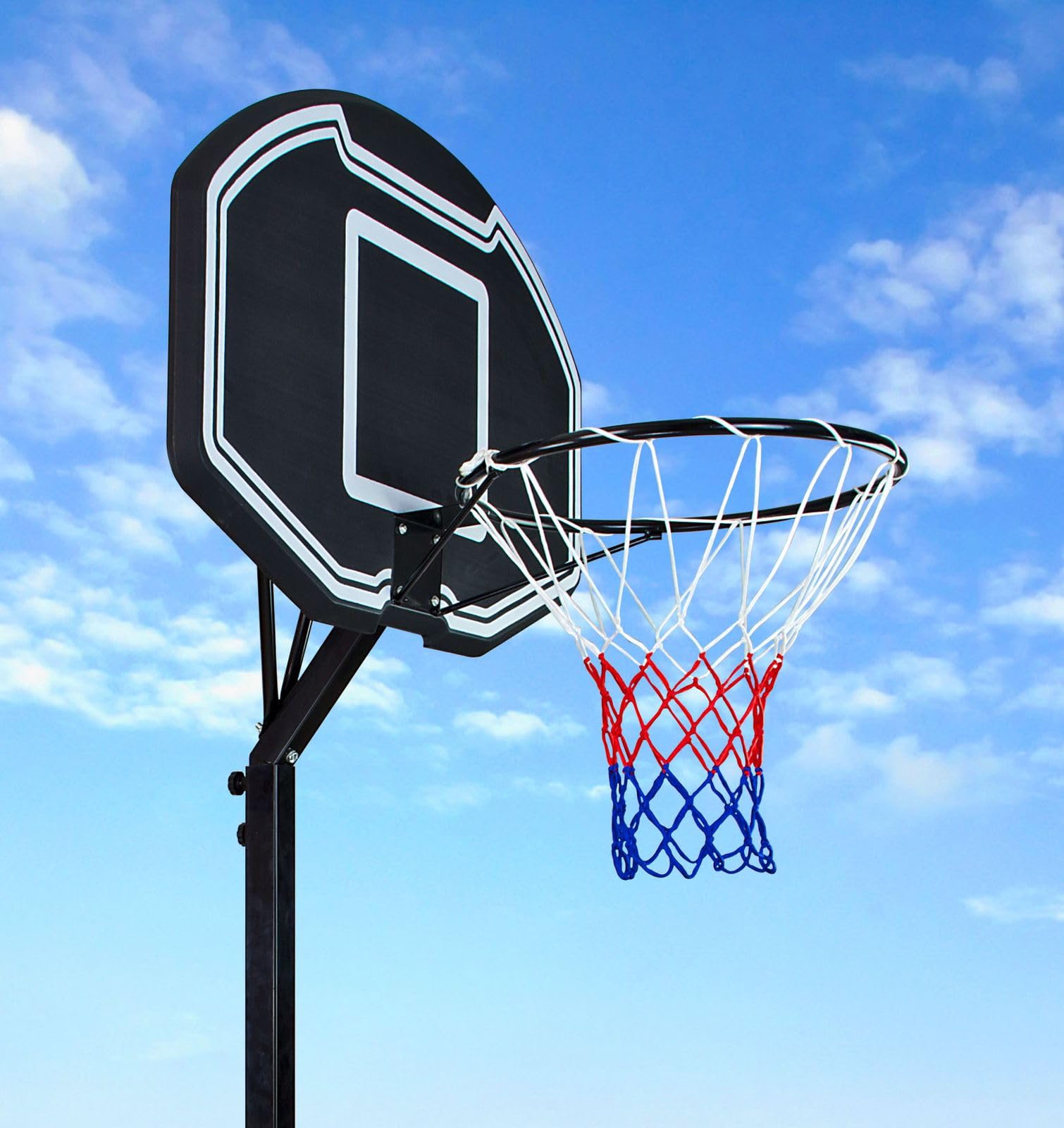Basketballkorb Basketball Ring Basketballständer höhenverstellbar bis 260 cm