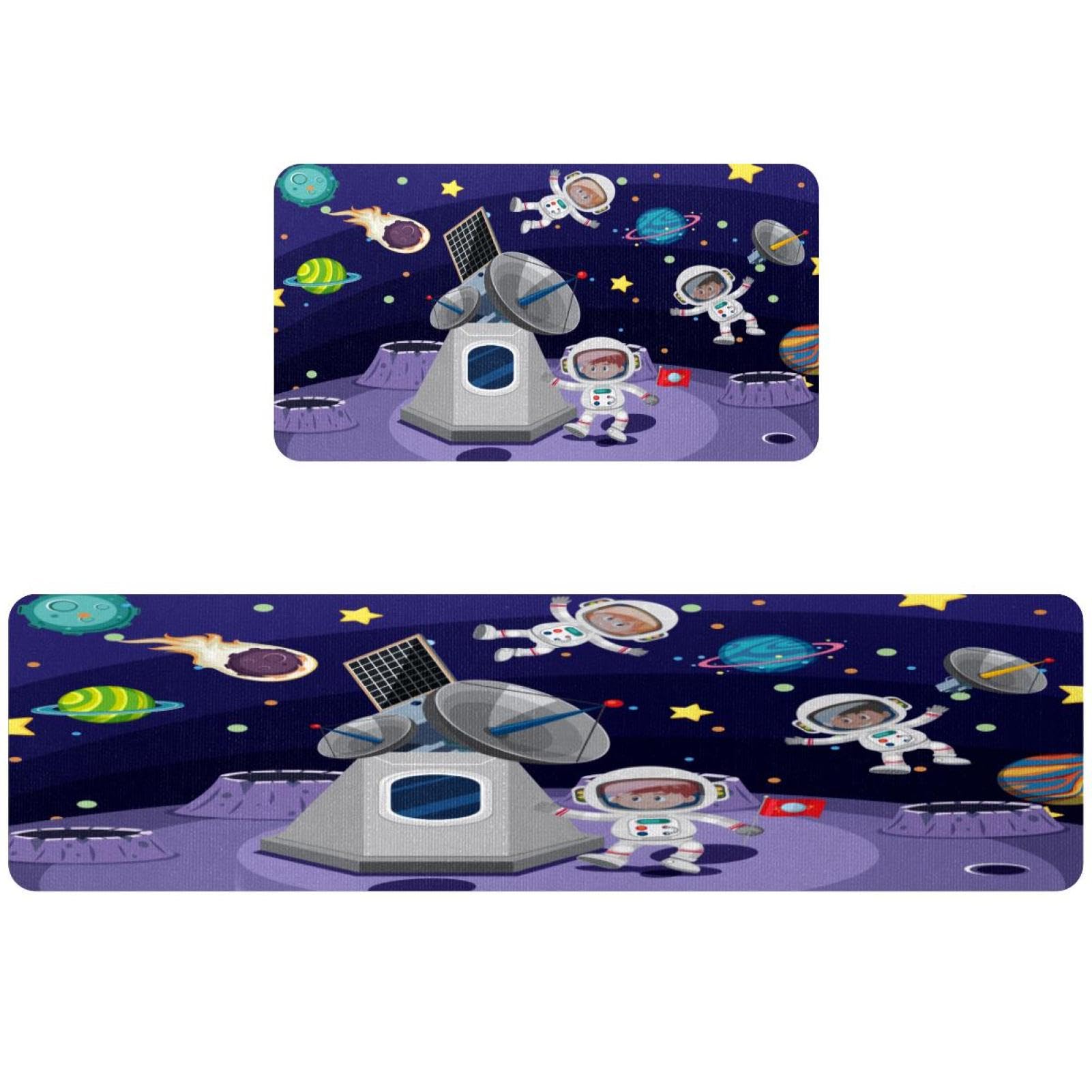 Tapis de cuisine antidérapant lot de 2 espace lavable contre les taches