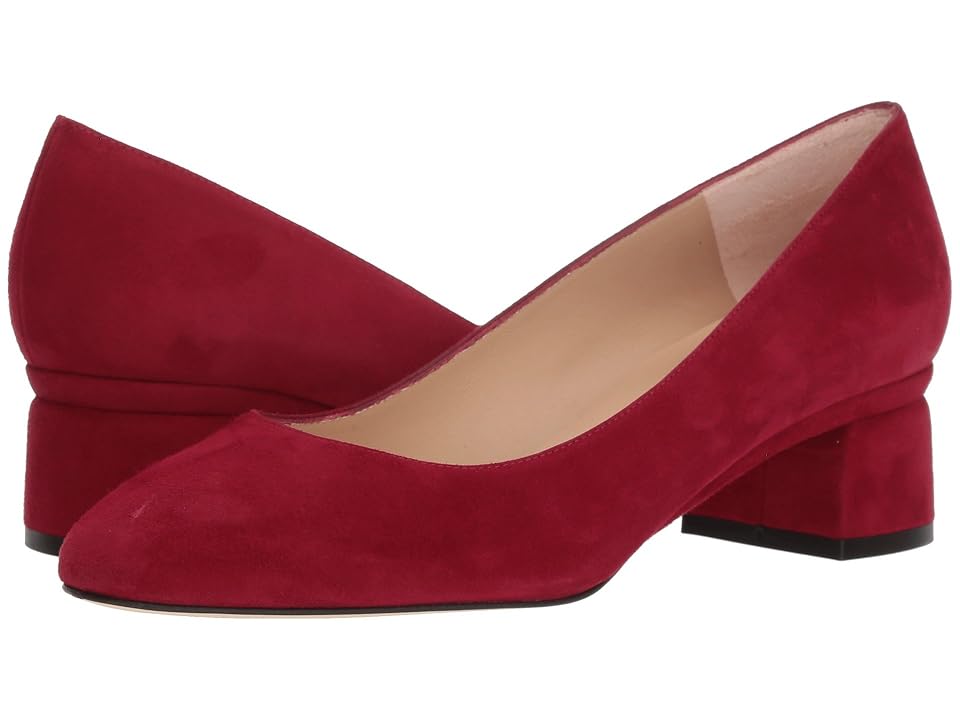 

L.K. Bennett Nuriya (Red Poppy Suede) Women's 1-2 inch heel Shoes