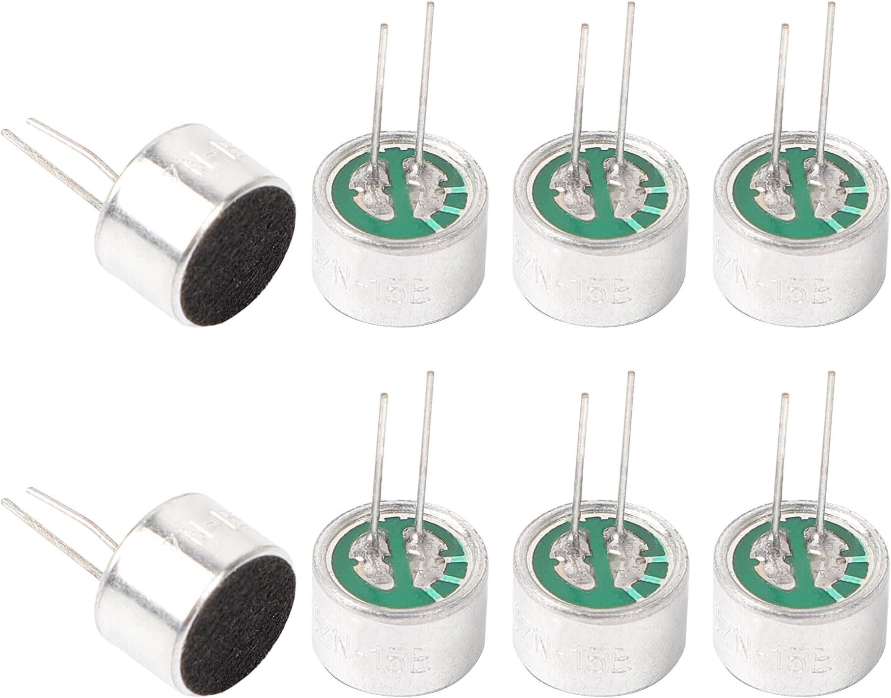 sourcing map 10pcs 6mm x 3.5mm Mini Electret Microphone Condenser ...