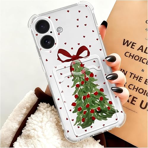Miniatura 70 de Branwen Funda para iPhone 11 de 6.1 pulgadas, diseño de cascanueces y bailarina, cartera transparente a prueba de golpes, funda de bolsillo de TPU