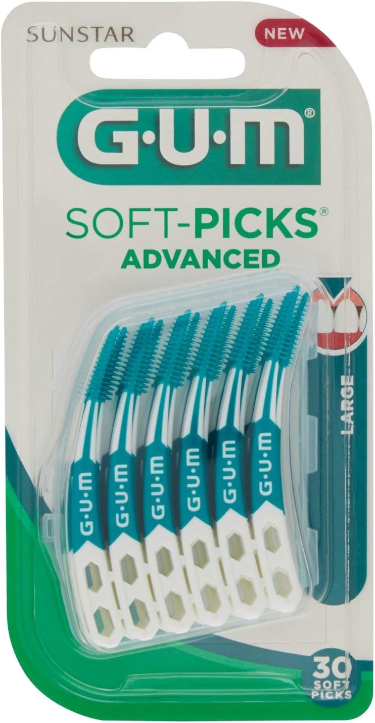 Gum Soft Picks Advanced Large Interdentals - 30 Brushes