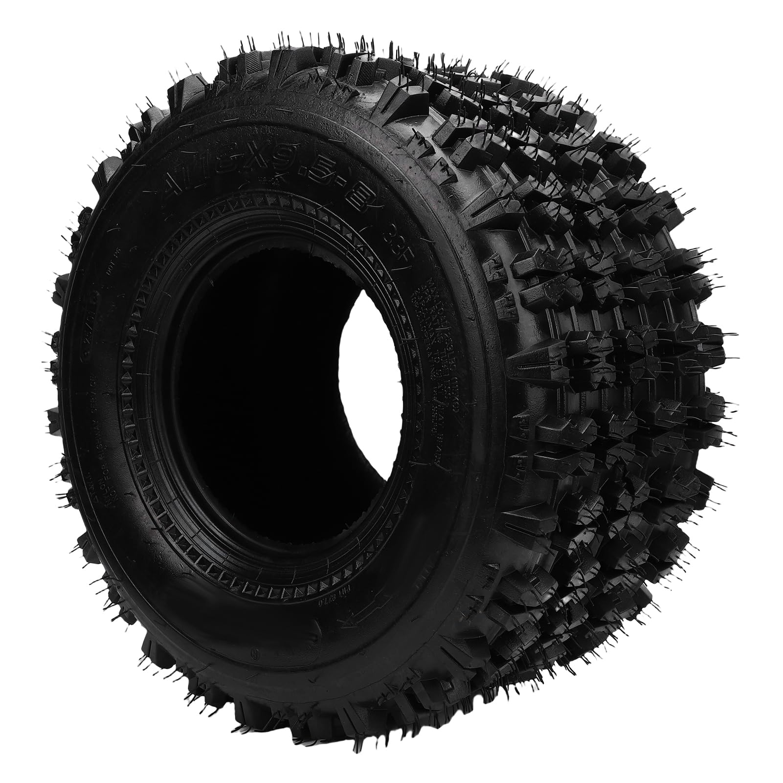 Tbest Koło Podciśnieniowe Gumowa Antypoślizgowa Opona Terenowa 18x9,5 8 Cali do Quadów ATV UTV Wózki Golfowe