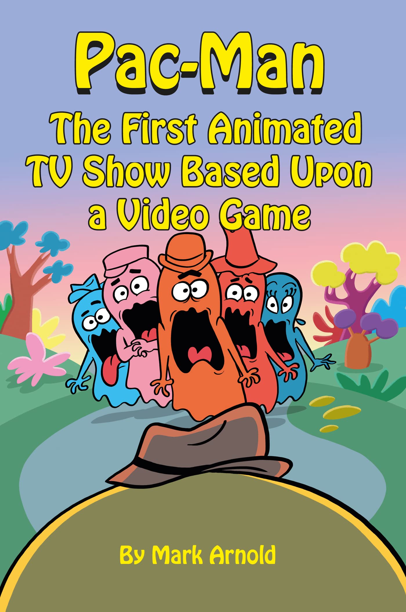 Pac-Man TV series book cadeau ideal pour passionne de jeux video retro et culture pop