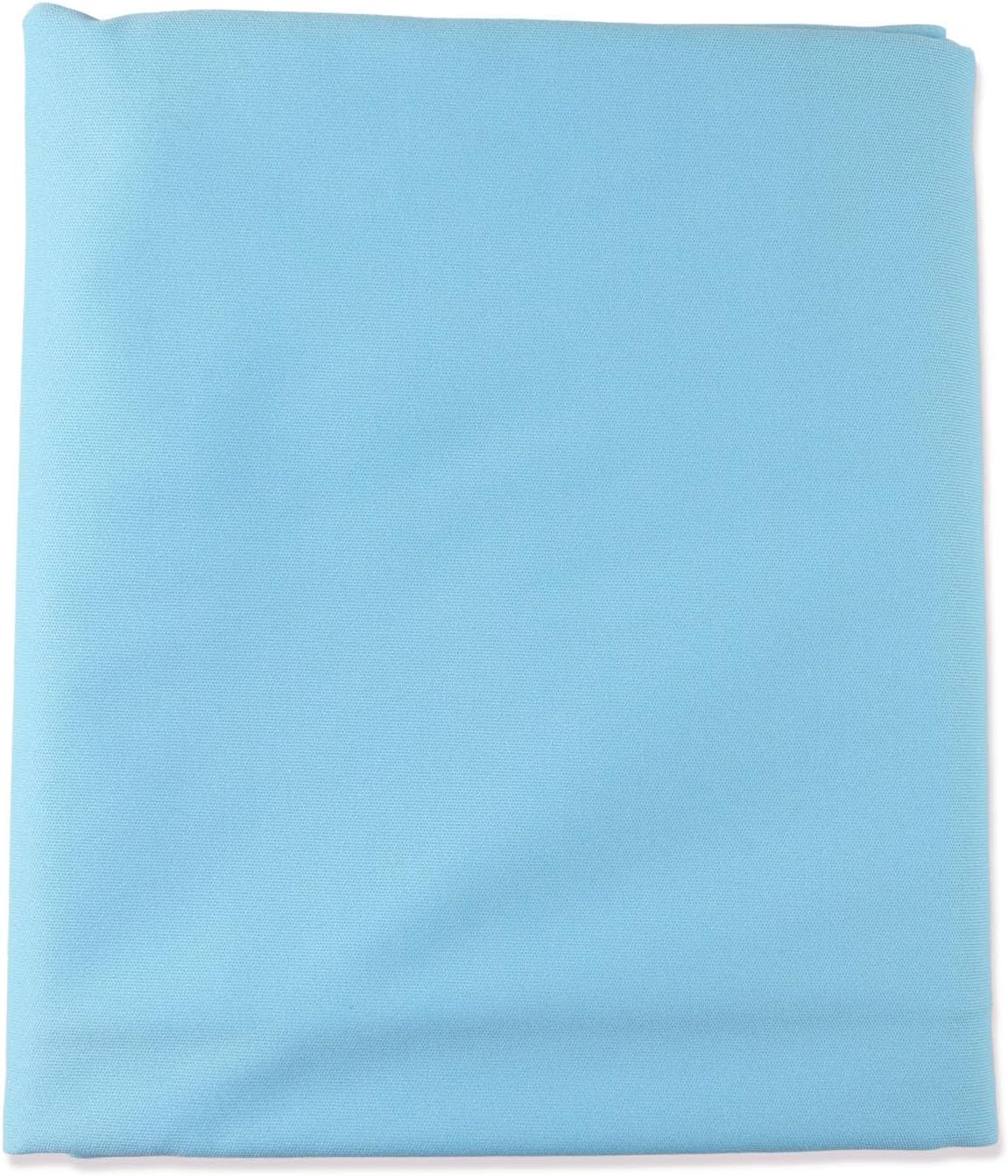 Polyurethane Laminate (PUL) Pre-Cut Fabric by The Meter. Waterproof and Breathable. Perfect for Cloth Diapers and Similar Projects. 2 Meter, Baby Blue