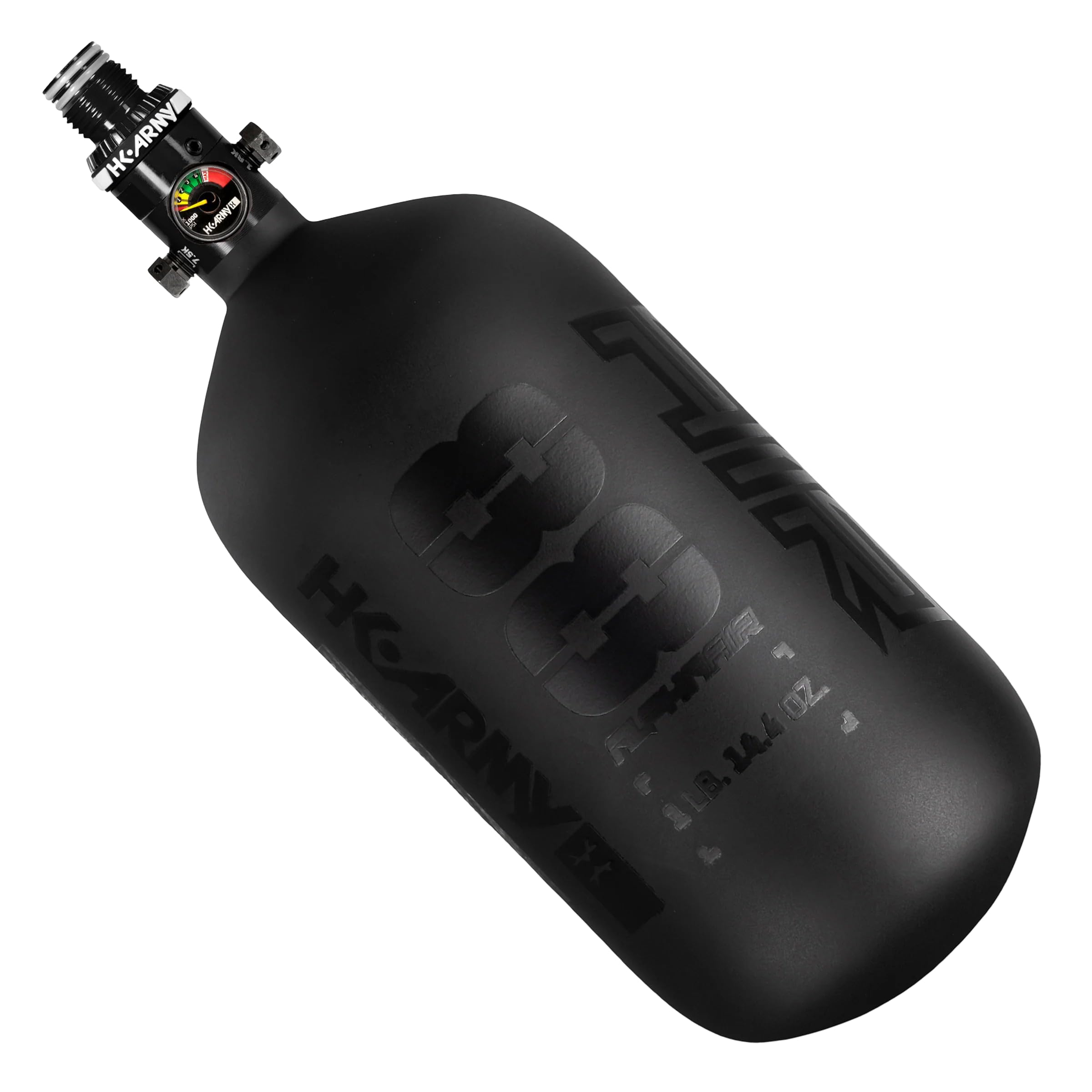 HK Army HPA Paintball Tank - Lightweight Alpha Air Carbon Fiber Compressed Air Tank - 15ci/48ci/68ci/77ci/88ci/99ci - 4500 psi