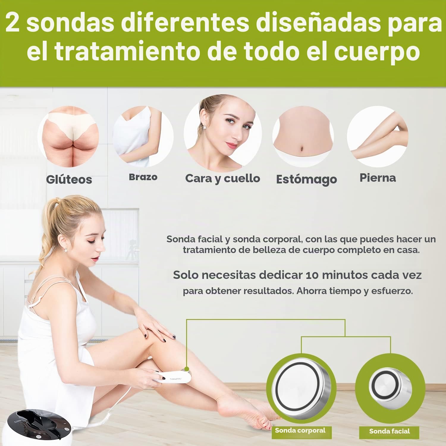 TUMAKOU Radiofrecuencia Facial Máquina, Dispositivo de la belleza de la cara del RF, Antiedad, Rejuvenecimiento de la piel Anti-arrugas