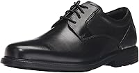 Rockport Men's Charles Road Plain Toe Oxford - Lightweight Leather Dress Shoes for All-Day Comfort