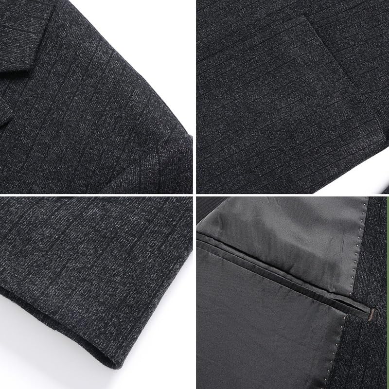 Formal Casual Comfortable Suit Coat Men's Black Slim Fit Blazers Korean Version Of The Trend Suit Jackets4