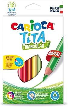 Carioca Lot Bébé | Lot De Coloriage Pour Enfants Avec Teddy Feutres Crayons De Couleur Et Maxi Crayons Pour Enfants De 1 An Et Plus 22 Pieces