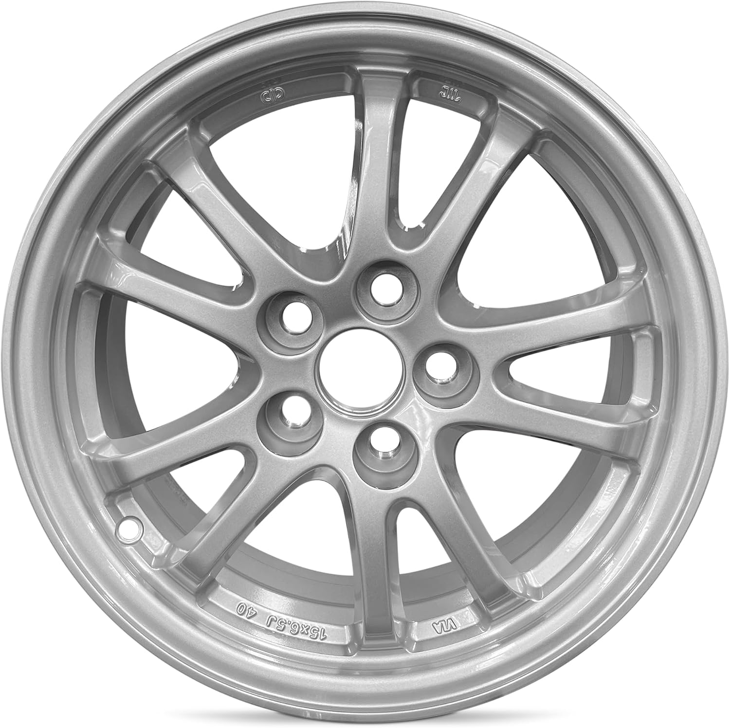 For 2004-2009 Toyota Prius 15 Inch Painted Silver Rim - OE Direct Replacement - Road Ready Car Wheel