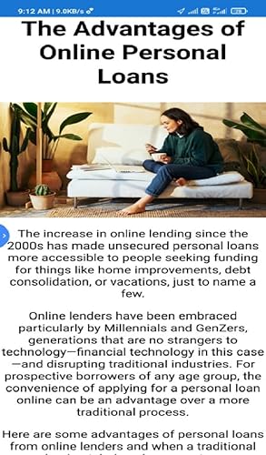 Benefits of online Loan