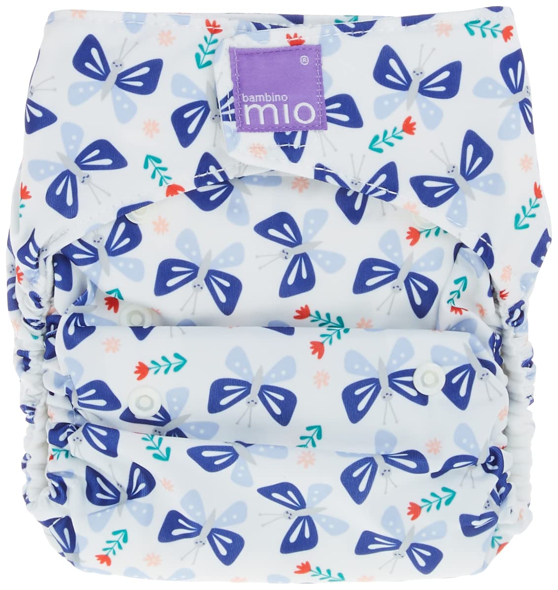 Bambino Mio, miosolo all-in-one stoffwindel, schmetterlingsblüte