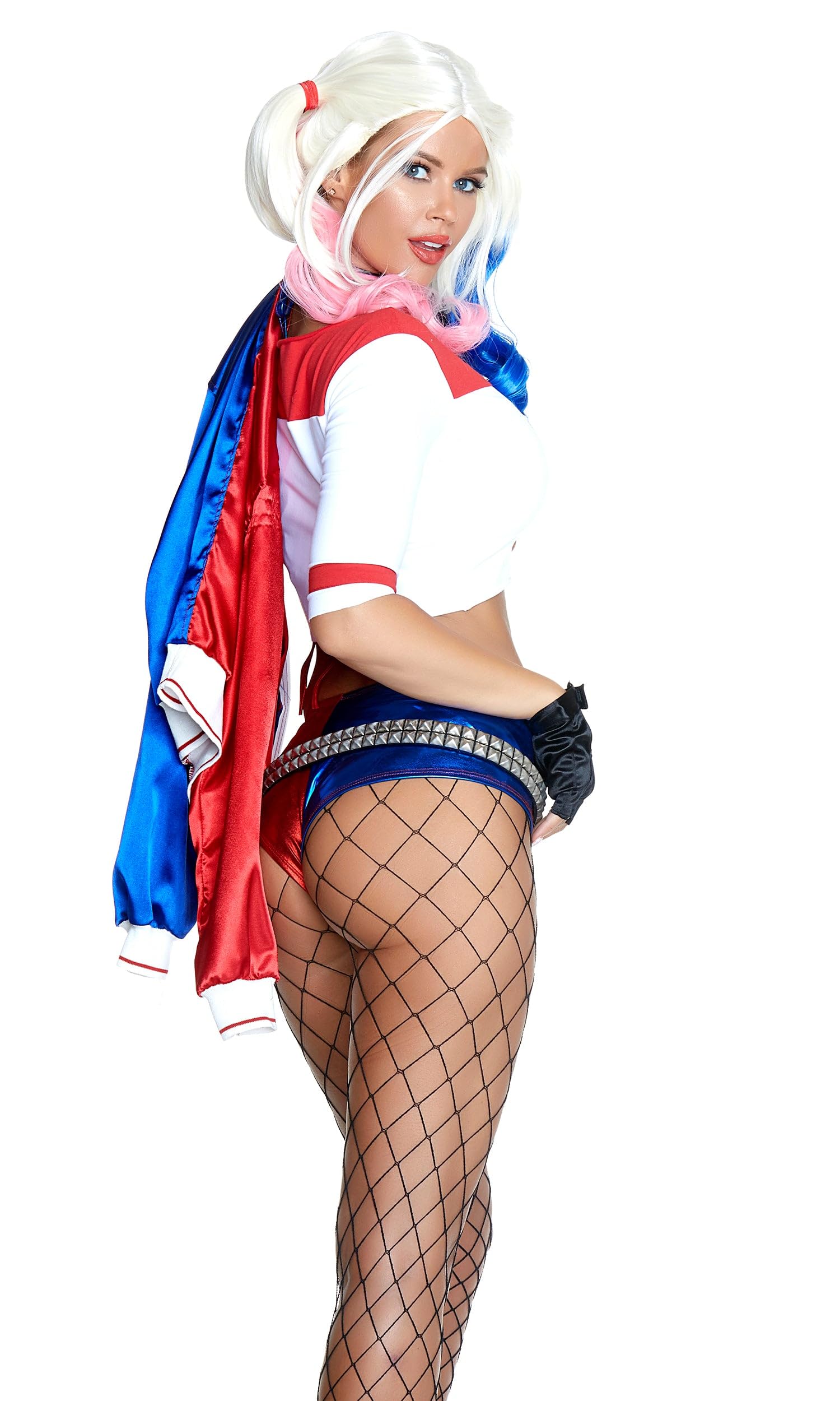 Forplay Damen Crazy in Luv Sexy Comic Book Villain Costume Kostüme für Erwachsene