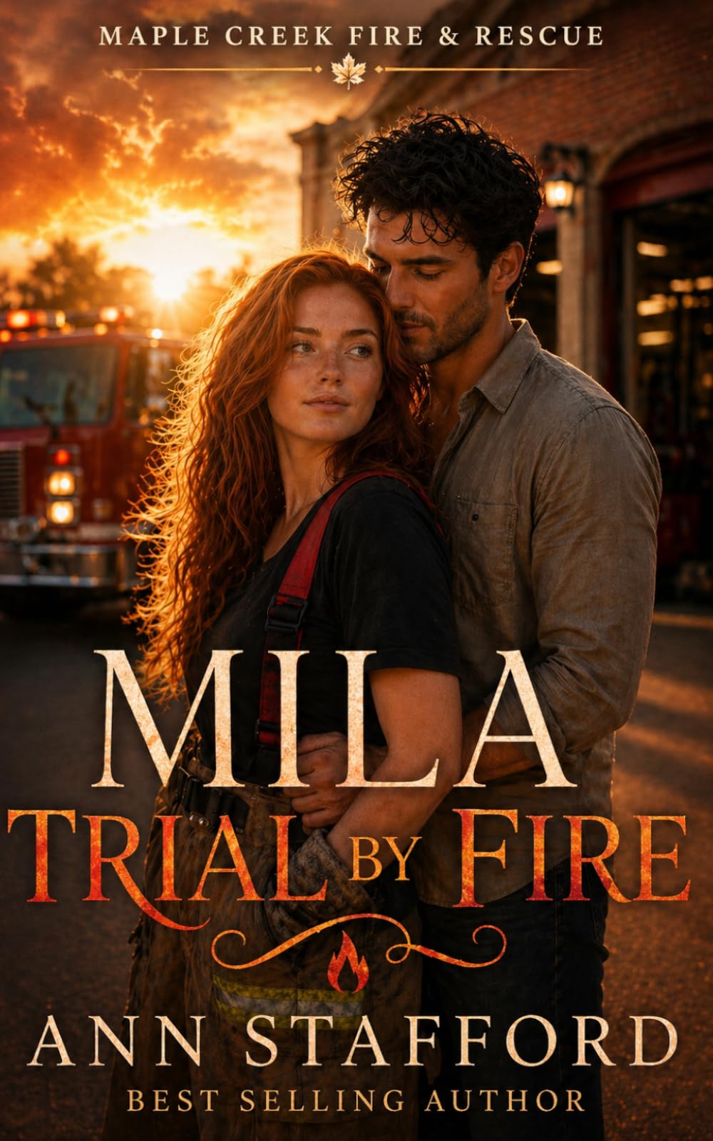 Mila- Trial By Fire: A Clean Firefighter Romance (Maple Creek Fire & Rescue)