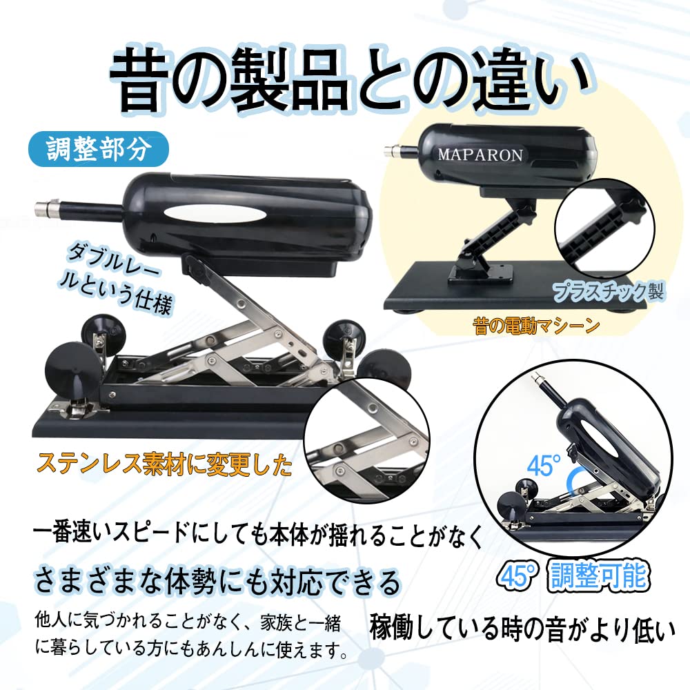 Amazon | MAPARON 45Maxl310s 9点セット 電動ピストン機 電動マシーン