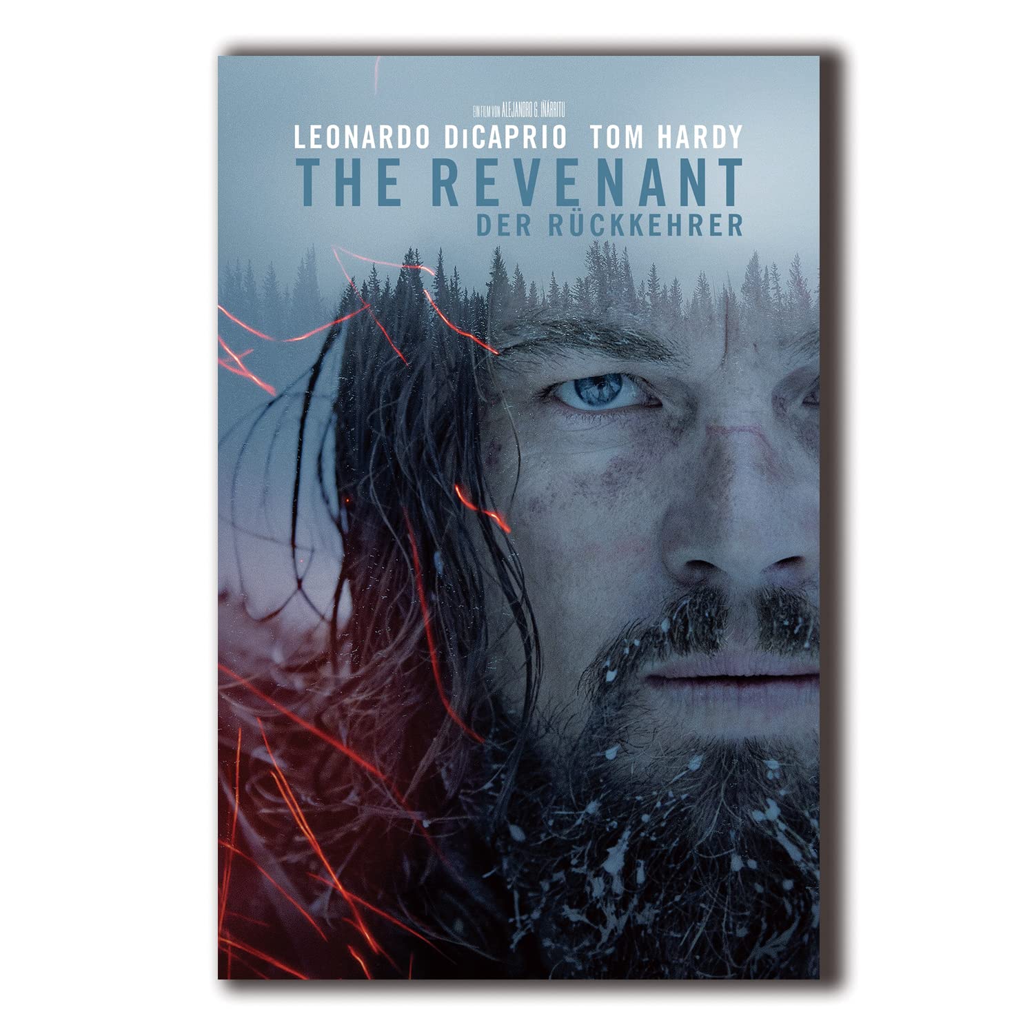 The Revenant Movie ملصقات 11x17 بوصة - فكرة هدية رائعة غير مؤطرة! (28 × 43 سم) عمل فني مذهل على قماش!