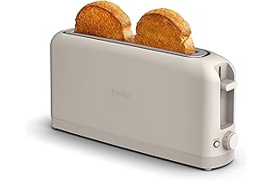 bella 2 Slice Slim Toaster - Compact and Efficient for Any Kitchen