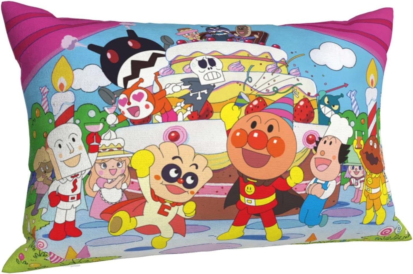 営業 それいけ アンパンマン 枕カバー まくらカバー 抱き枕カバー 洗える 四節通用 両面印刷 家庭用 寝具 柔らかく快適なクッション Chandigarhdaily Com