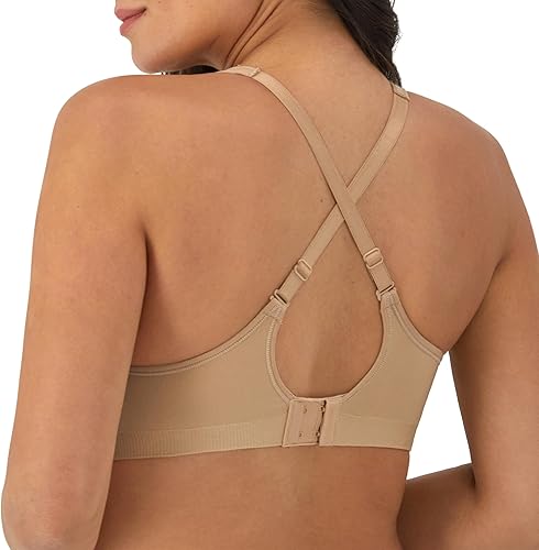 Miniatura 3 de Bali Women's Wireless Bra DF3463, Comfort Revolution Full-Coverage Wirefree, Moisture-Wicking Bra