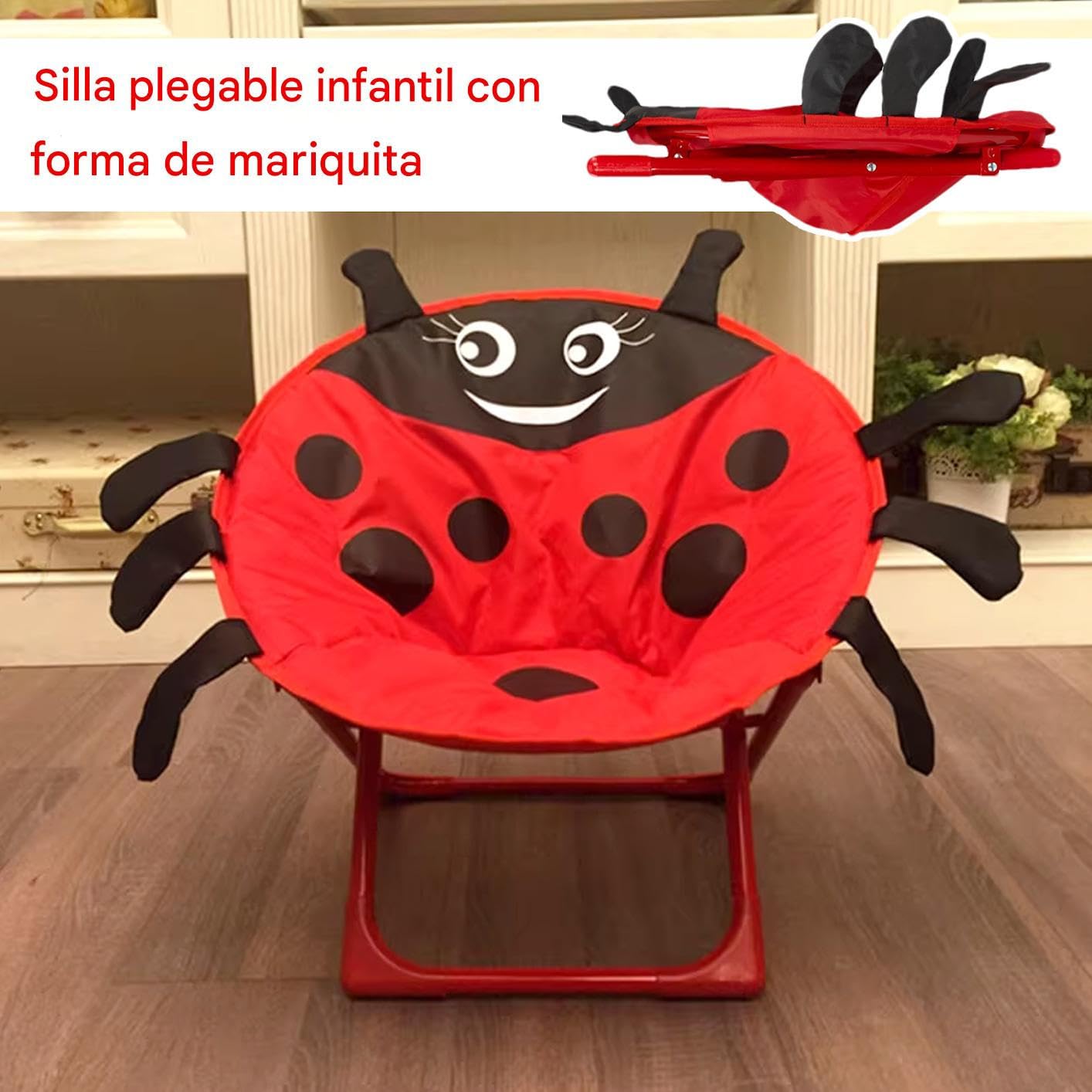 Genérico Silla De Jardín Infantil Impermeable Portátil Plegable