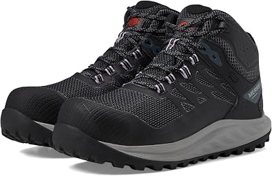 Merrell Womens Antora 3 Mid Waterproof Carbon Fiber