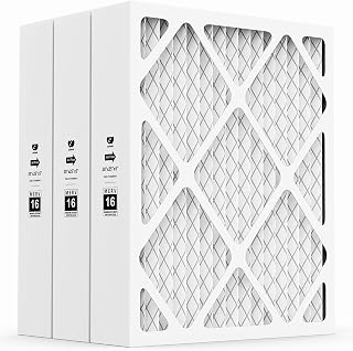 20x25x5 Air Filter MERV 16, Compatible with trion air bear 3Pack | Compatible Part #255649-102 & 259112-102, Foldable Air Filter Actual Size19.62"x24.25"x4.88"