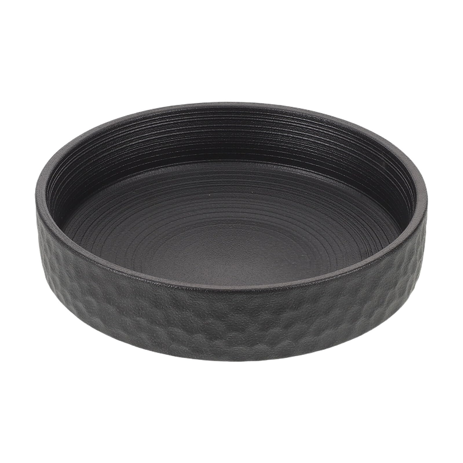 Pot hydroponique en céramique noire de haute qualité pour une décoration de jardin raffinée