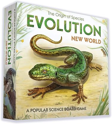 Evolution: New World Board Game | 2-4 Players | Ages 11 and up | Popular Science | Nature | Animals| Card Game | Simulation | Hand Management | Average Playtime 30-60 min por Artista não identificado — capa do álbum