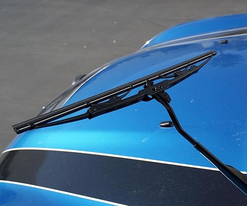 Miniatura 3 de TuningPros WBMJ-26-14 - Limpiaparabrisas con marco de metal, 26 pulgadas (25.591 in) para lado del conductor y 14 pulgadas (13.780 in) del lado del