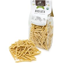 Sogno Toscano Busiata Organic Artisan Pasta | Bronze Die Cut | USDA Organic | GMO Free | 17.6 oz 500g
