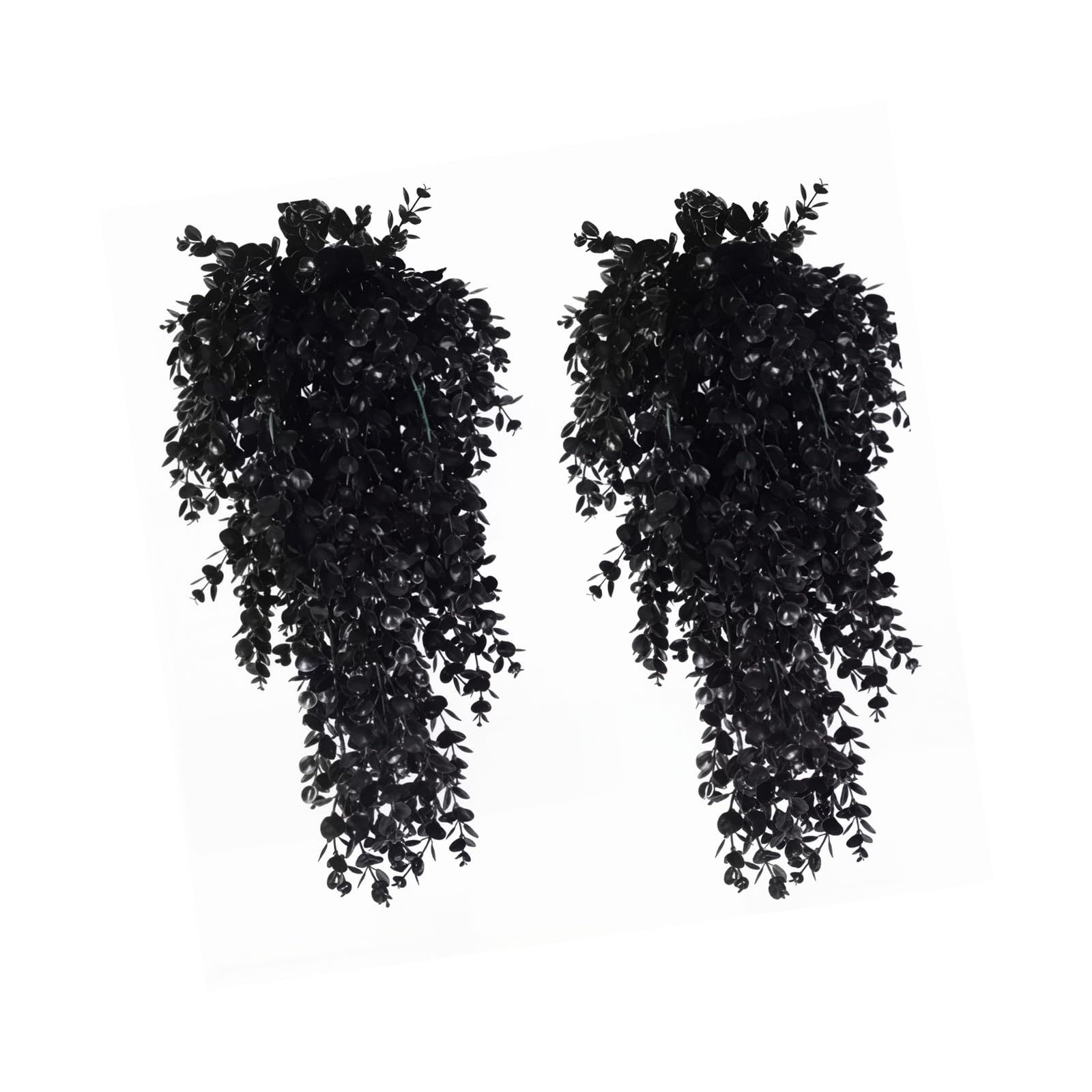 Pangboer 4 Piece Set Foliage Halloween Wall Decor, Vine Garland For Doorways, Photo Backdrops, Entry Spaces, Indoor Party Home Use Gothic Vine Garland Dark Foliage Decor Doorway Swag Party Backdrop Window Arch Staircase