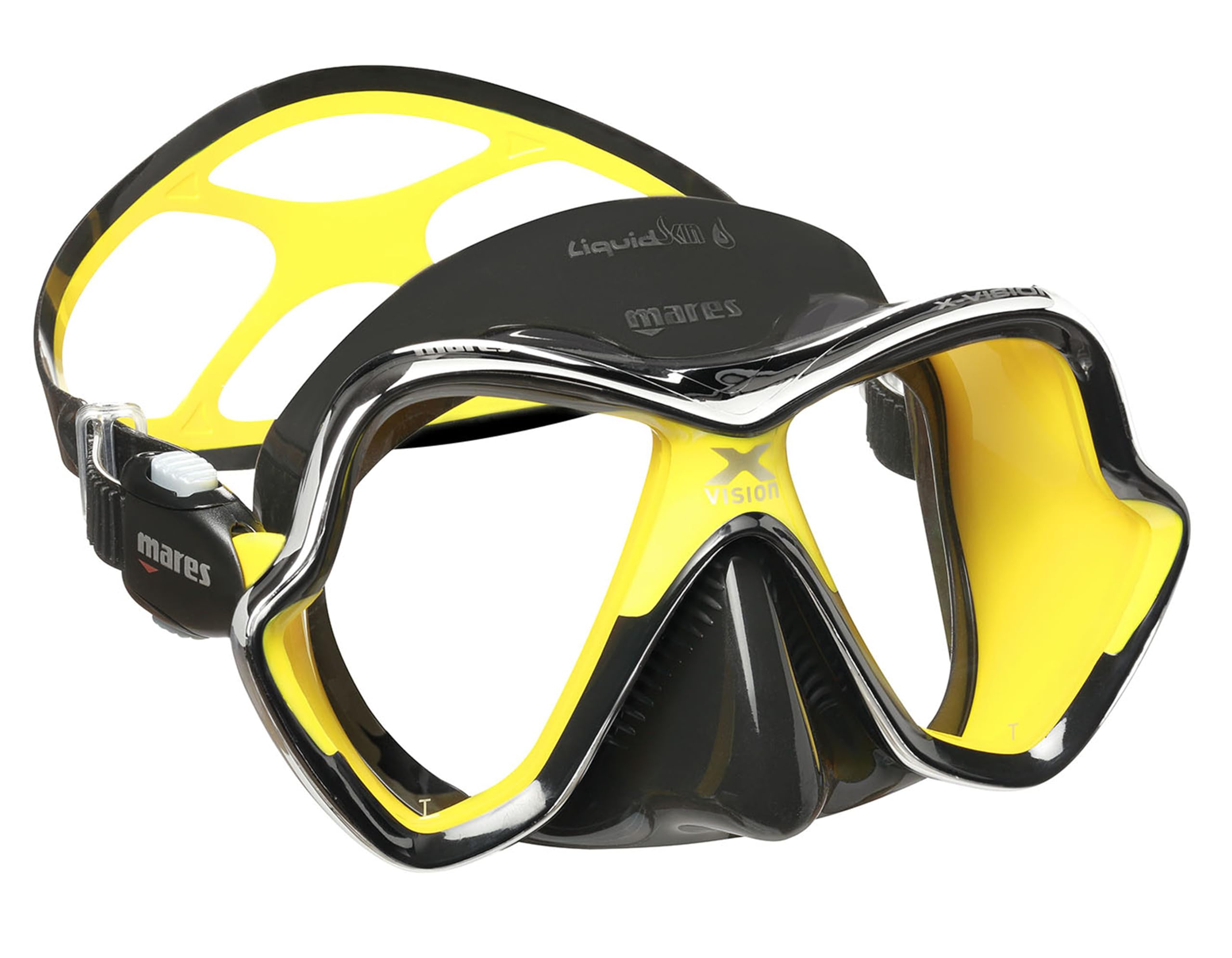 Mares X-Vision Chrome LS Máscara de Buceo, Unisex Adulto