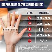 Vista 8 de Copperhead Guantes desechables de nitrilo naranja HD, 8 mil, sin látex ni polvo, industriales, seguros para alimentos, textura de diamante elevado